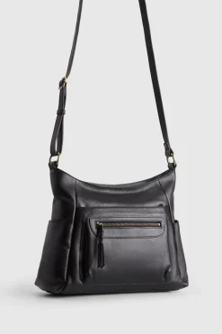 Carrie Leather Crossbody Bag