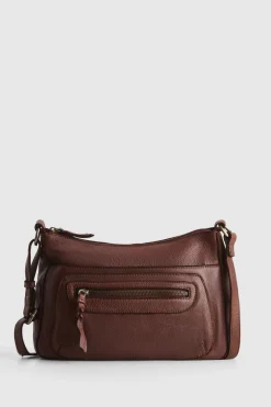 Carrie Leather Crossbody Bag