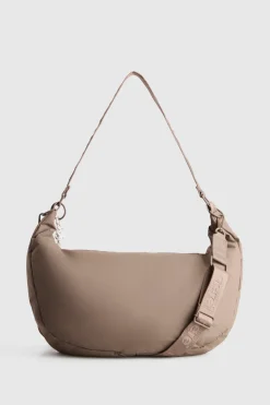 Coated Crescent Sling Bag