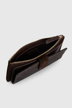 Emmy Suede Leather Medium Wallet