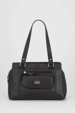 Flap Pocket Tote Bag