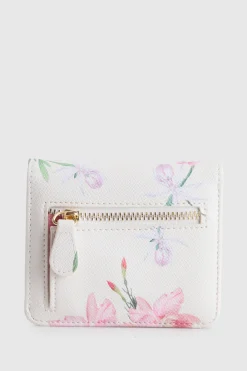 Floral Press Stud Wallet