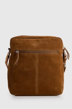 Harris Suede Large NS Satchel
