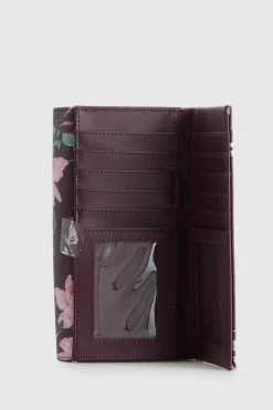 Iris Floral Large Wallet