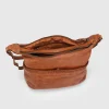 Isla Leather Braided Crossbody Bag