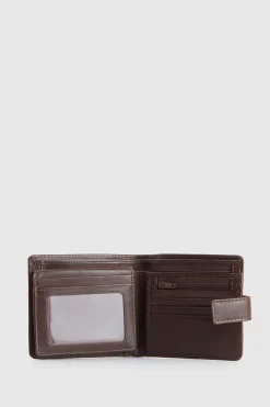 Leather Tab Wallet