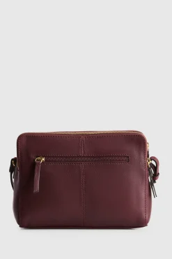 Maya Leather Crossbody Bag