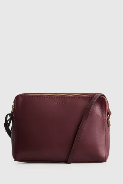 Maya Leather Crossbody Bag