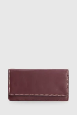 Maya Leather Large Clutch