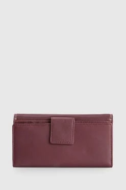 Maya Leather Large Clutch