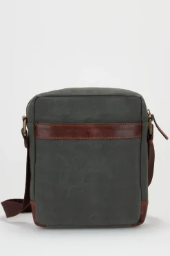 Noah Canvas/Lea Trim NS Satchel