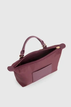 Noosa Leather Trim Crossbody Bag