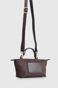 Noosa Leather Trim Crossbody Bag