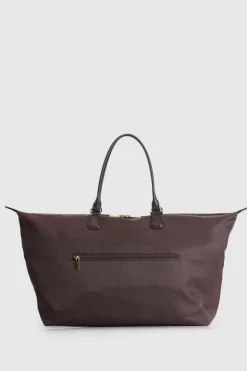 Noosa Leather Trim Travel Tote Bag