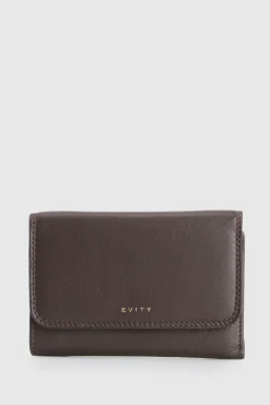 RFID Daisy Leahter Meadium Wallet