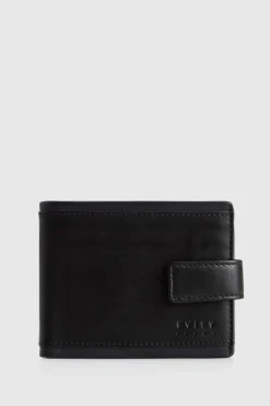 RFID Ezra Leather Tab Wallet