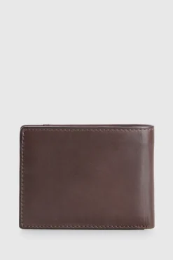 RFID Leather Bifold Wallet