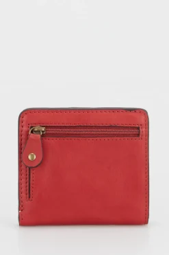 RFID Leather Slim CC Wallet