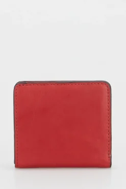 RFID Leather Slim CC Wallet