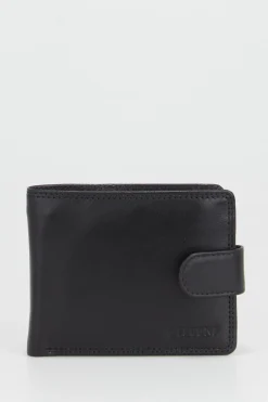 RFID Leather Tab Wallet