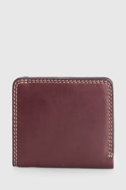 RFID Maya Leather Slim CC Wallet
