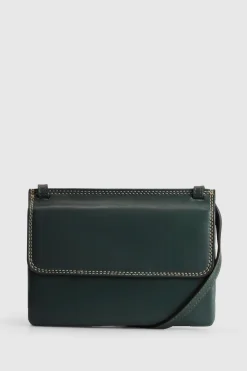 RFID Maya Leather Small Crossbody