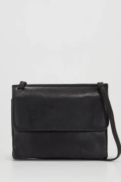 RFID Maya Leather Small Crossbody