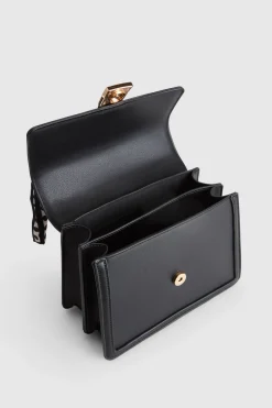 Scarf Top Handle Bag