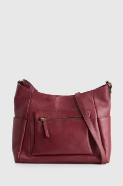 Verity Leather Crossbody Bag